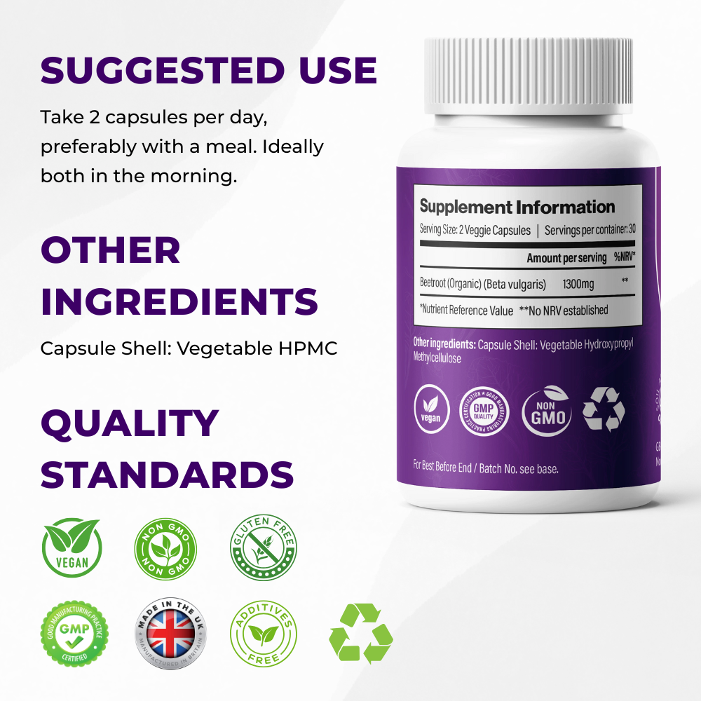 Biorali Organic Beetroot Capsules