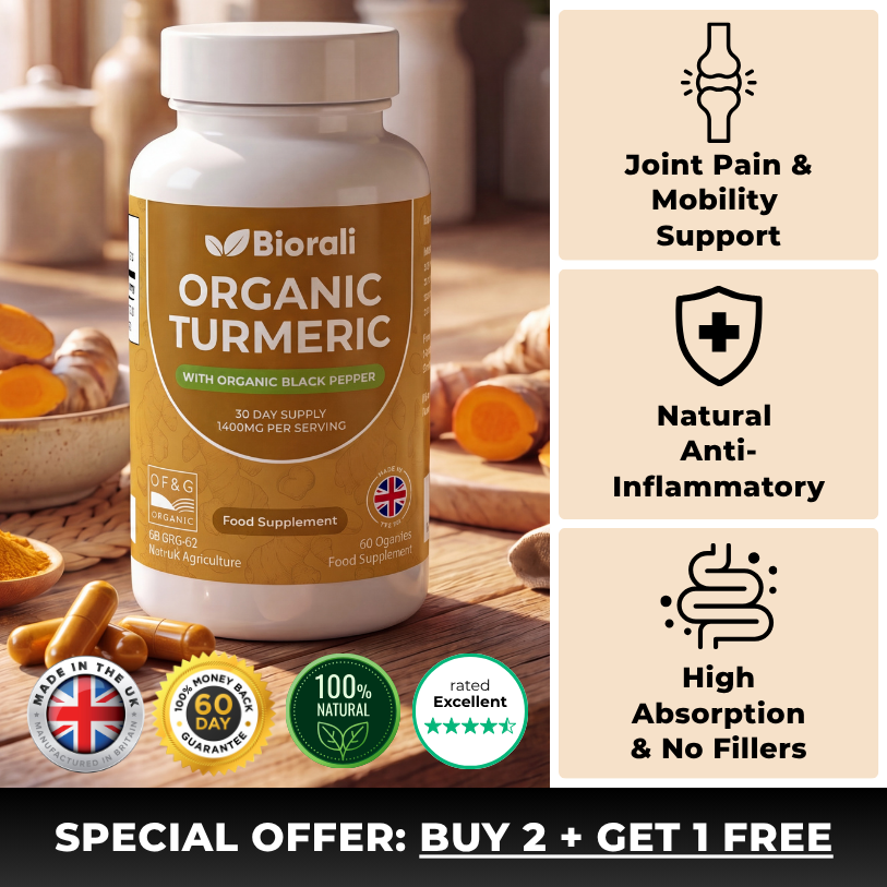 Biorali Organic Turmeric Capsules