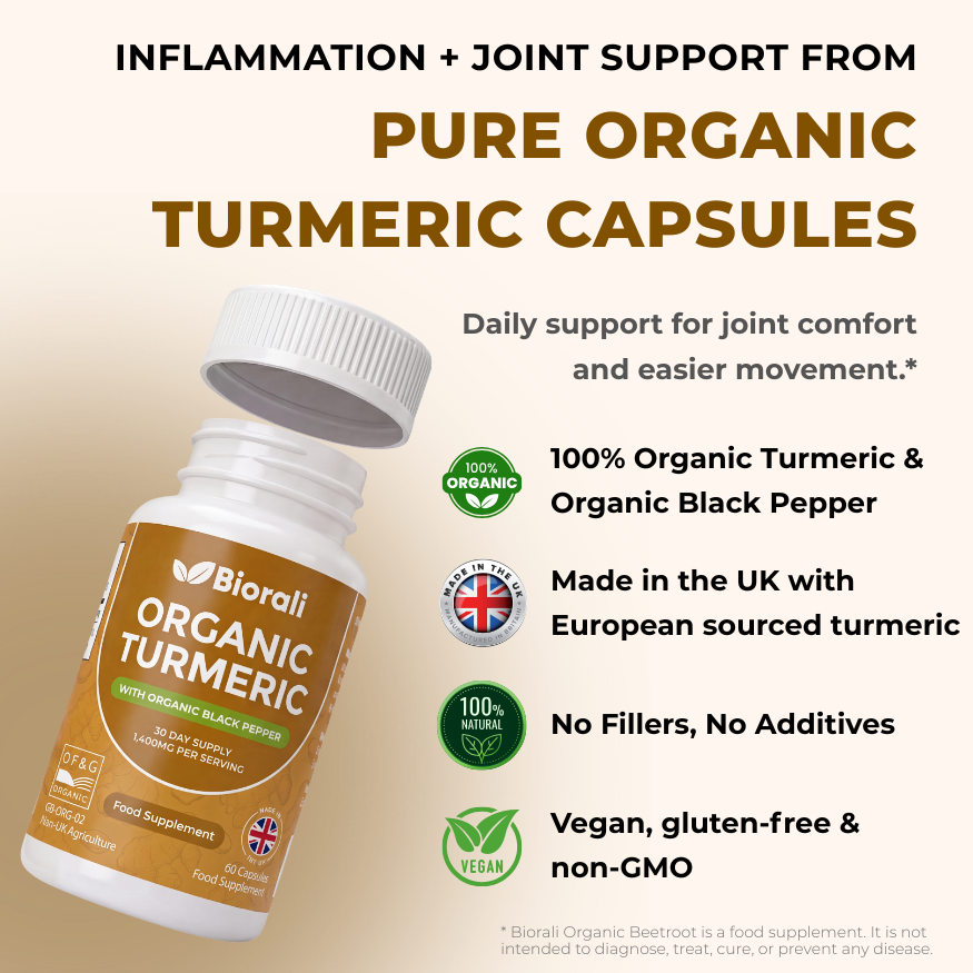 Biorali Organic Turmeric Capsules