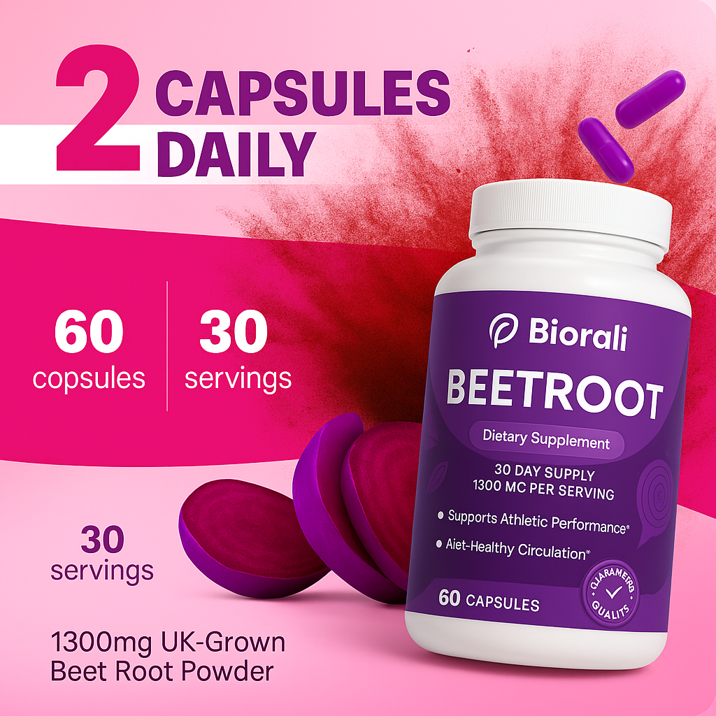 Biorali Organic Beetroot Capsules