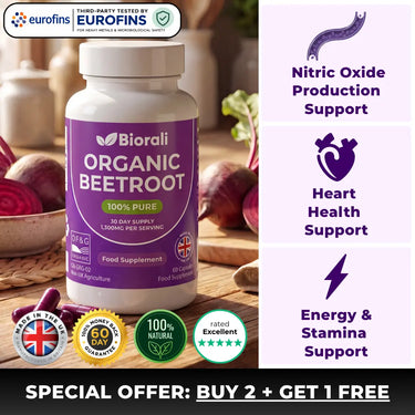 Biorali Organic Beetroot Capsules