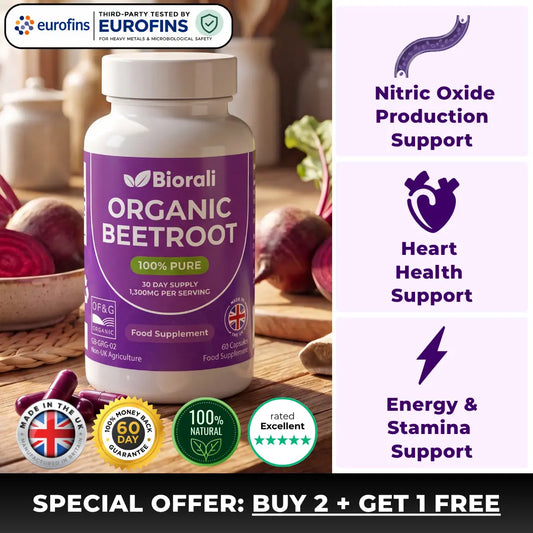 Biorali Organic Beetroot Capsules