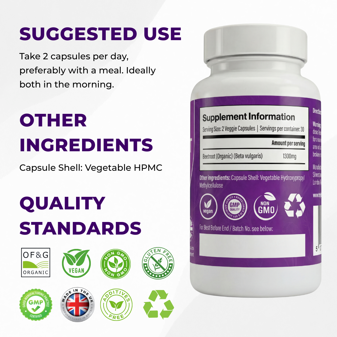 Biorali Organic Beetroot Capsules