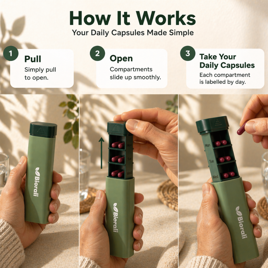 Biorali Pill Organiser