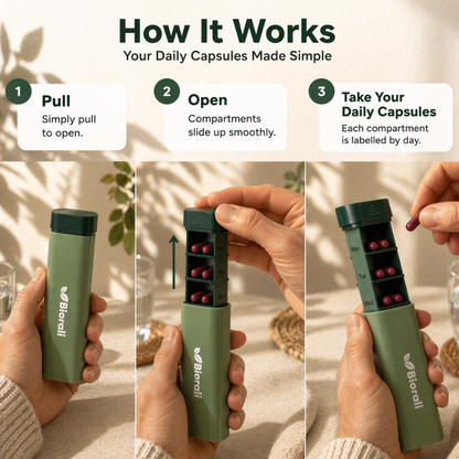 Biorali Pill Organiser