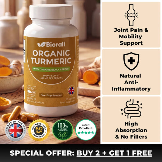 Biorali Organic Turmeric Capsules