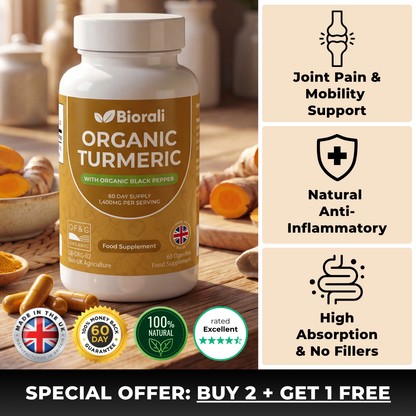 Biorali Organic Turmeric Capsules