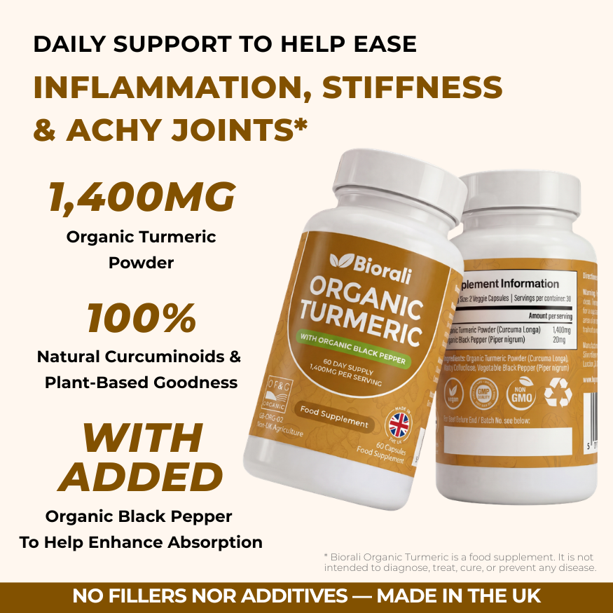 Biorali Organic Turmeric Capsules